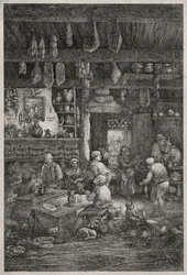 Intérieur moldave, 1856