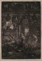Intérieur moldave, 1865