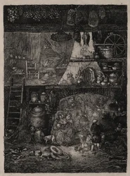 Intérieur paysan en Haute-Garonne