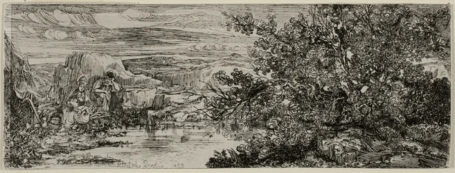 La Sainte Famille près d