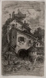 Le moulin, 1866
