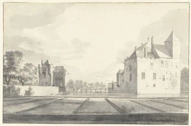 Vue de Huis Beverweerd, vu du nord-est