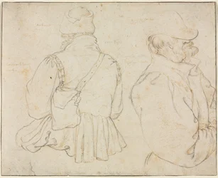 Deux paysans bohèmes en demi-longueur