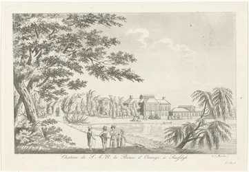 Vue du Palais Soestdijk