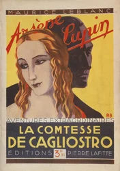 Couverture de "La comtesse de Cagliostro", une aventure d