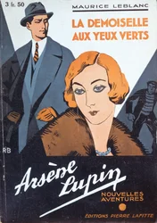 Couverture de "La fille aux yeux verts" des "Nouvelles aventures d