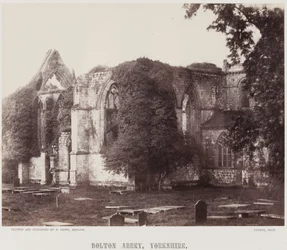 Abbaye de Bolton, Yorkshire, c.1857