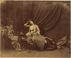 Odalisque contemplative