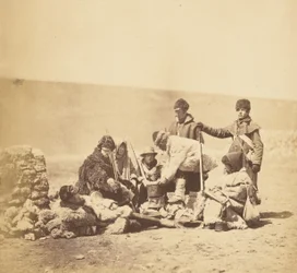 Groupe du 47e régiment en tenue d