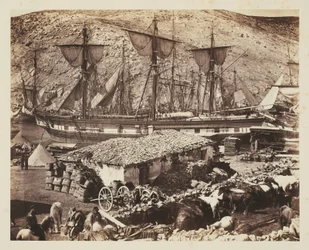 Port de Balaklava, le quai du bétail