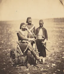 Ismaïl Pacha et ses assistants