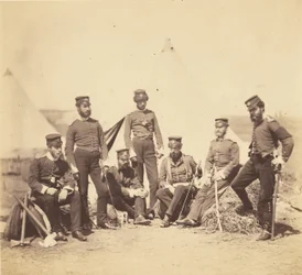 Officiers du 90e régiment.