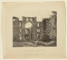 Abbaye de Rivaulx, le chœur et le transept