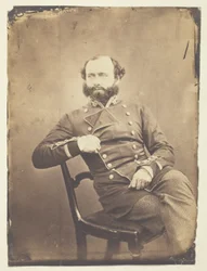 Sir Charles Ash Windham (1810-1970), général ; photographié en Crimée