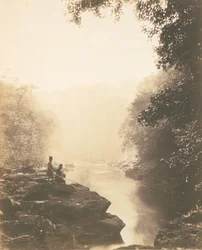 Wharfe et Pool, en dessous du Strid