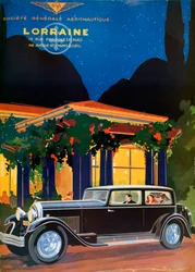 Affiche, Lorraine, Société Générale Aéronautique, 1928