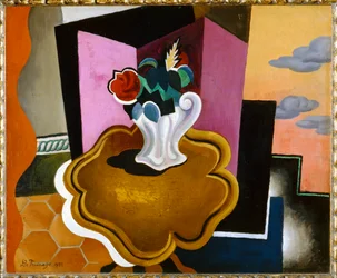 Philippe table (peinture sur toile)