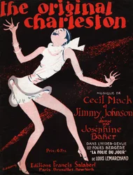 Josephine Baker dans le magazine « La Folie du Jour ». 1927