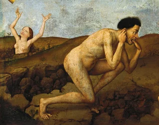 Les damnés se dirigeant vers l