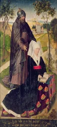 Guillemette de Montagu avec Saint Guillaume, 1460-66