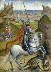 Saint Georges et le Dragon, vers 1432-1435