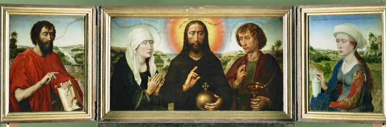 Triptyque de la famille Braque, peint avant 1452 ...
