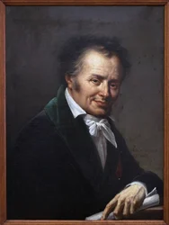 Portrait de Dominique Vivant Denon (1747-1825). Peinture par Roland Lefevre (1755-1830), huile sur toile