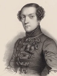 Portrait du pianiste et compositeur Antoine de Kontski 1817-1899