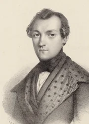 Portrait du pianiste et compositeur Antoine de Kontski 1817-1899