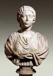 Annia Galeria Faustina, dite Faustina la Jeune (vers 125/130 - 175), 2ème siècle après J.-C. (marbre)