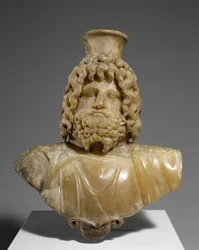 Buste de Sérapis, 100-150 AD