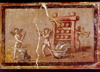 Cupidons travaillant (fresque)