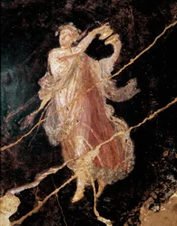 Danseuse avec cymbales (fresque)