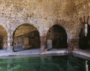 Frigidarium, Caldes de Montbui, Barcelone, Espagne, 2e-1er siècle av. J.-C.