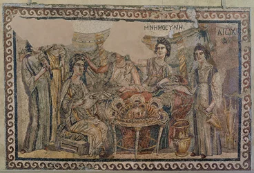 Symposium funéraire, de la nécropole d