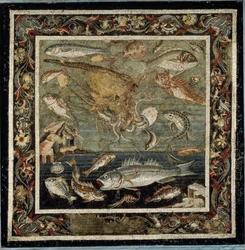 Vie marine (mosaïque)