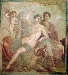 Mars et Vénus de la Maison de Mars et Vénus (Casa de Marte e Venere) Pompéi
