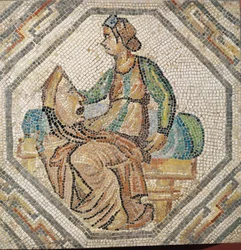 Melpomène, la muse de la tragédie, d