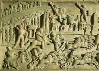 Relief représentant des jeux au Circus Maximus