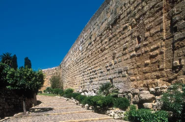 Fortification romaine, Tarragone, Catalogne, Espagne, 3ème siècle av. J.-C. (photo)