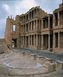 Scène de théâtre romain, 2e-3e siècle