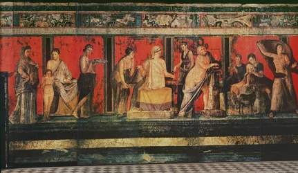 La salle des Mystères, Pompéi, 79 apr. J.-C.