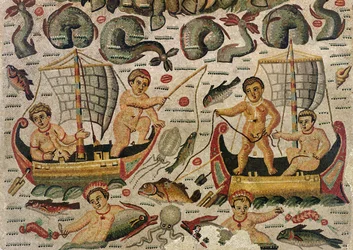 Le Triomphe de Neptune et Amphitrite (détail)