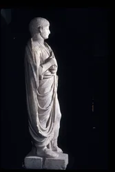 Statue togée du jeune Néron, vers 50 après J.-C.