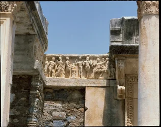 Vue du temple d
