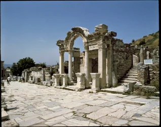 Vue du temple d