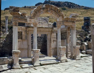 Vue du temple d
