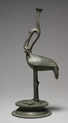 Ibis mangeant un lézard, 1er siècle av. J.-C.-1er siècle apr. J.-C.