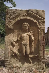 Stèle représentant Mercure, Haute Période Impériale (27 av. J.-C.-395 apr. J.-C.)