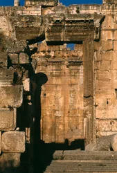 Temple de Bacchus (détail)